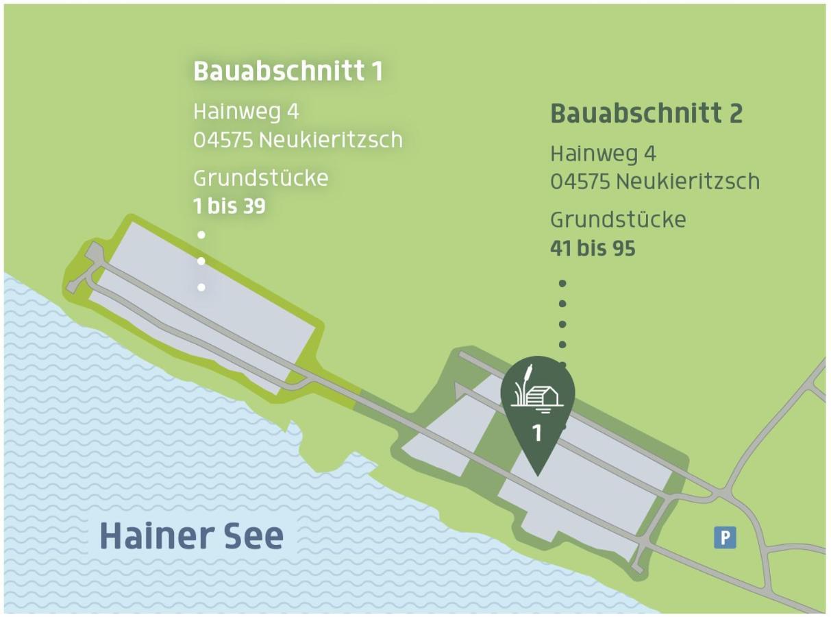 Haus Im Schilf 1 - Ferienwohnungen Am Hainer See Bei Leipzig Neukieritzsch Kültér fotó